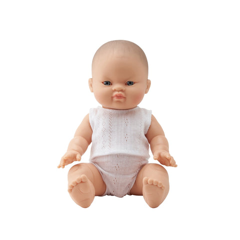 Baby Bobby 34cm Doll by Paula Reina, available at Bobby Rabbit.