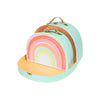 Set of 2 Rainbow Suitcases by Meri Meri, perfect for storing away those little treasures! Available at Bobby Rabbit.