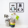 Prints by Mini Willa, Children's Cushions, Toy Storage and Accessories, available at Bobby Rabbit.