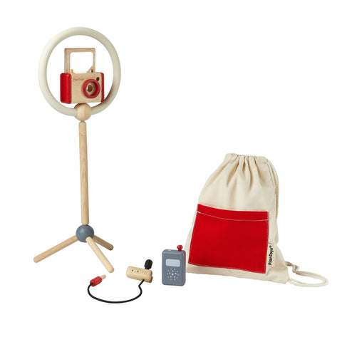 Vlogger Kit by Plantoys, available at Bobby Rabbit. Free UK Delivery over £75