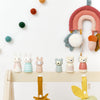 Bunny Tales and Bear Tales Wooden Toys, styled by Bobby Rabbit. 