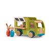 Wooden Food Truck by Moulin Roty, available at Bobby Rabbit. Free UK delivery over £75