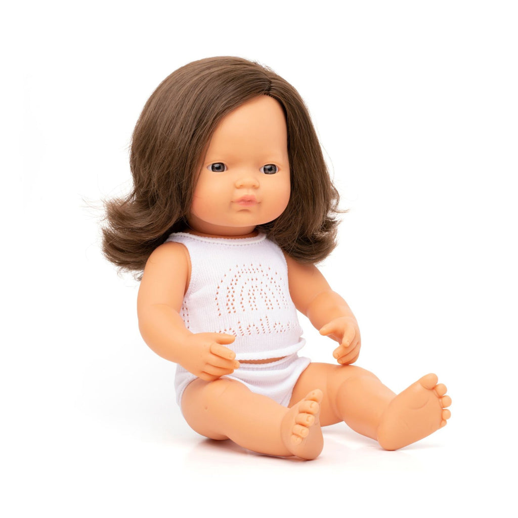 Miniland doll sales caucasian girl