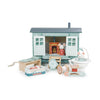 Secret Meadow Shepherd's Hut Dolls House by Tender Leaf Toys, available at Bobby Rabbit. Free UK Delivery over £75