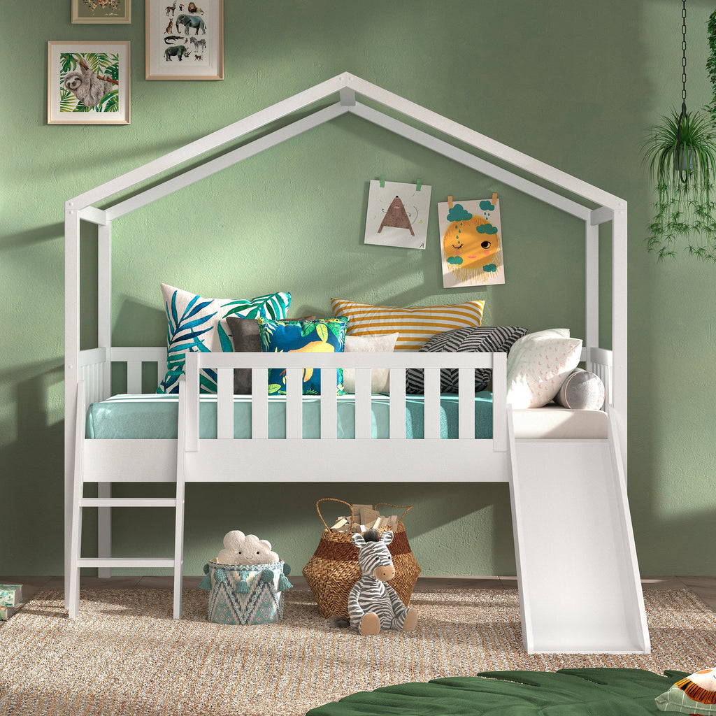 Single bed cheap with slide