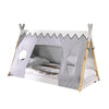 Tipi Bed - Cot Bed and Single Size, available at Bobby Rabbit. Free UK Delivery over £75