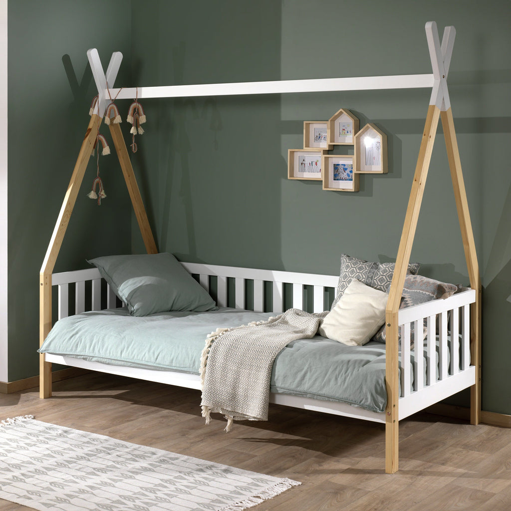 Wooden teepee bed sale