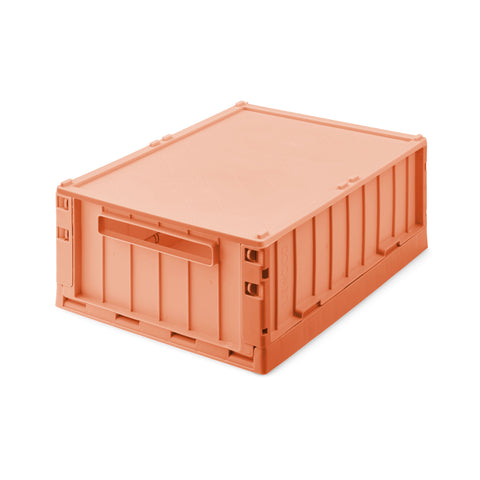 Liewood Weston Large Storage Crate with Lid - Tuscany Rose, available at Bobby Rabbit. Free UK Delivery over £75