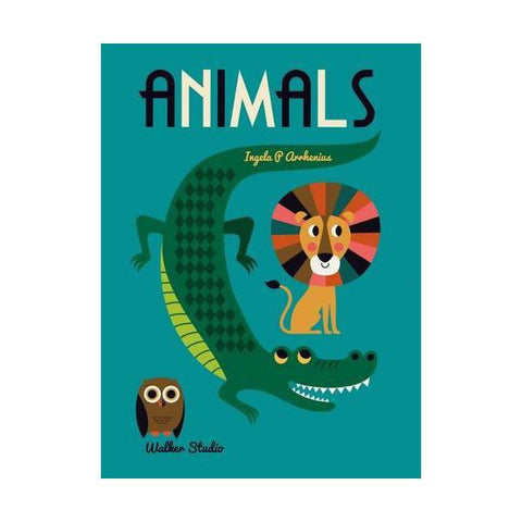 Animals Book by Ingela P. Arrhenius, available at Bobby Rabbit.