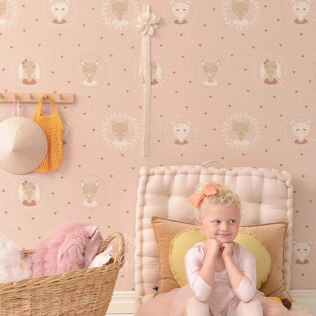 Dusty deals pink wallpaper