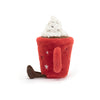 Amuseable Hot Chocolate Soft Toy, designed and made by Jellycat and available at Bobby Rabbit. Free UK Delivery over £75