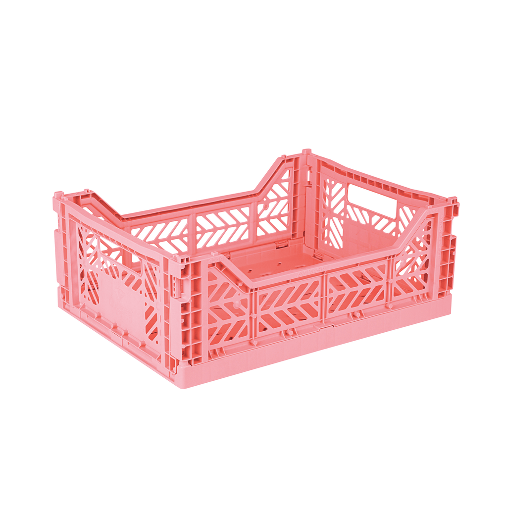 Aykasa Folding Crate Midi Size - Strawberry Milk, available at Bobby Rabbit. Free UK Delivery over £75
