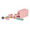 Candy Shop Bag Wooden Toy by Mentari, available at Bobby Rabbit. Free UK Delivery over £75