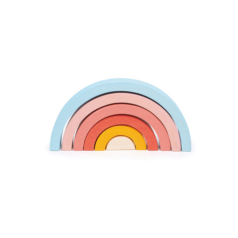 Sunset Tunnel Wooden Toy by Mentari Toys, available at Bobby Rabbit. Free UK Delivery over £75