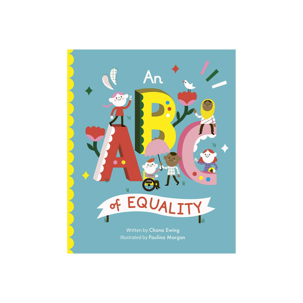 ABC of Equality Book, available at Bobby Rabbit. Free UK Delivery over £75