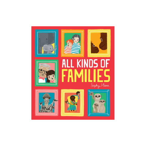 All Kinds Of Families Book, available at Bobby Rabbit. Free UK Delivery over £75