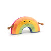 Amuseable Rainbow Soft Toy Cushion, designed and made by Jellycat and available at Bobby Rabbit. Free UK Delivery over £75