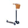 Banwood Scooter in navy blue, available at Bobby Rabbit. Free UK Delivery over £75