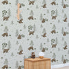 Brown Bears Wallpaper by Lilipinso, available at Bobby Rabbit. Free UK Delivery over £75