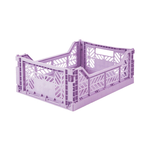 Folding Crate Midi Size - Orchid - by Lillemor Lifestyle, available at Bobby Rabbit. Free UK Delivery over £75