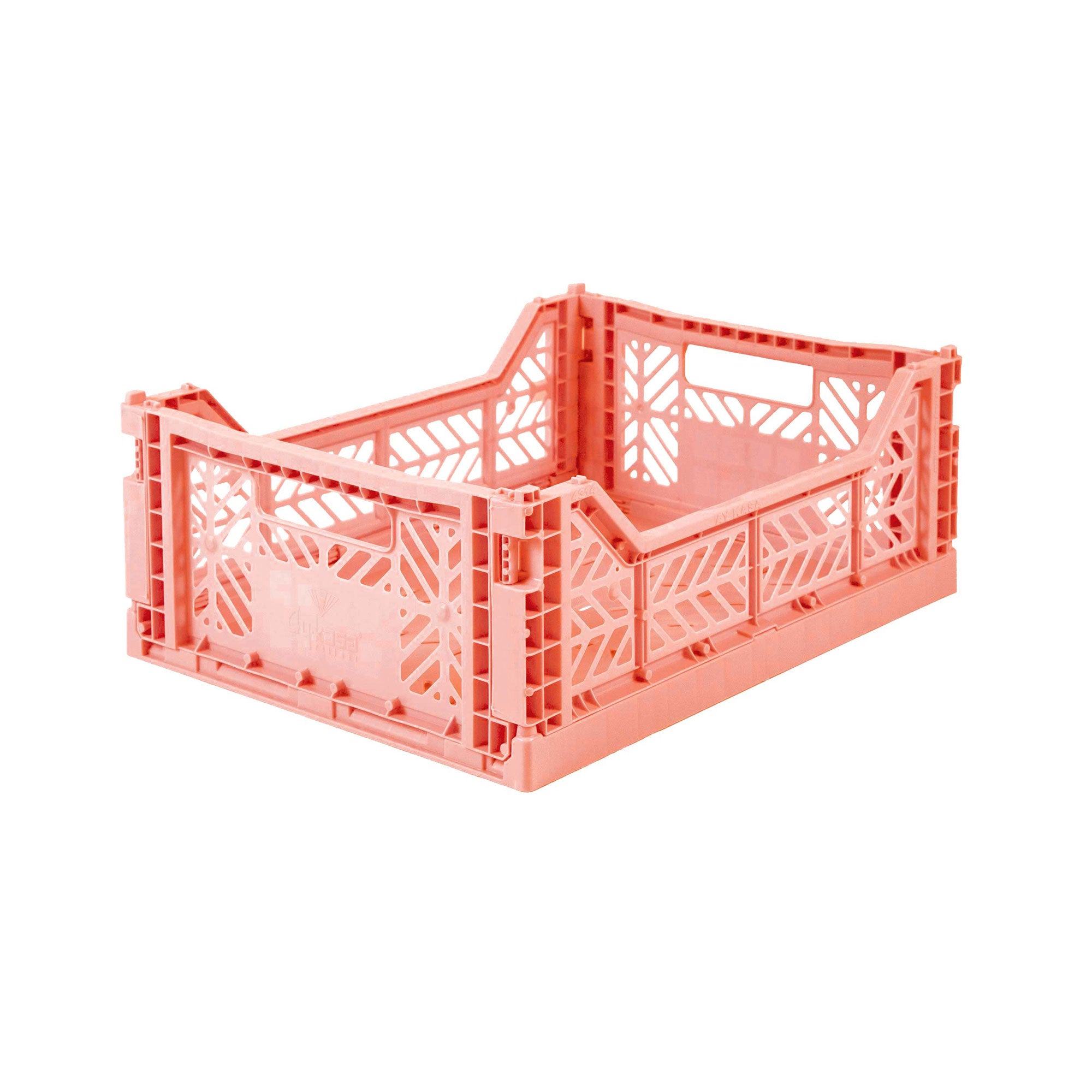 Pink folding crate 2025