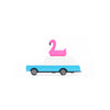 Candycar mini wooden Flamingo Wagon by Candylab, available at Bobby Rabbit. Free UK Delivery over £75