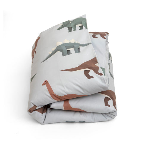 Dinosaurs Children's Bedding Set by Studio Ditte, available at Bobby Rabbit. Free UK Delivery over £75