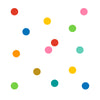 Dot Multicoloured Wall Stickers by Little Chip, available at Bobby Rabbit. Free UK Delivery over £75
