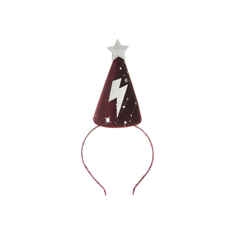 Enchanted Velvet Wizard Hat dressing up accessory by Mimi and Lula, available at Bobby Rabbit. Free UK Delivery over £75