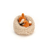 Hibernating Fox Soft Toy, designed and made by Jellycat and available at Bobby Rabbit. Free UK Delivery over £75