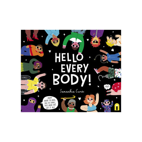 Hello Every Body Book, available at Bobby Rabbit. Free UK Delivery over £75