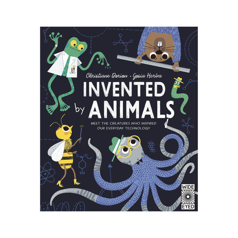 Invented By Animals Book, available at Bobby Rabbit. Free UK Delivery over £75