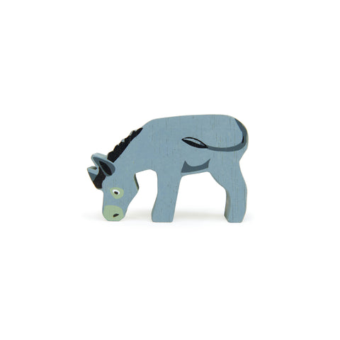 Little Wooden Donkey Toy, designed by Tender Leaf Toys and available at Bobby Rabbit. Free UK Delivery over £75