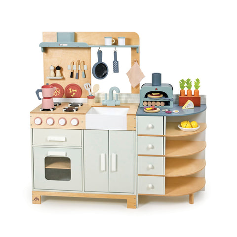 La Fiamma Grand Kitchen by Tender Leaf Toys, available at Bobby Rabbit. Free UK Delivery over £75