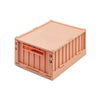 Liewood Weston Set of 2 Medium Storage Crates with Lid - Tuscany Rose, available at Bobby Rabbit. Free UK Delivery over £75