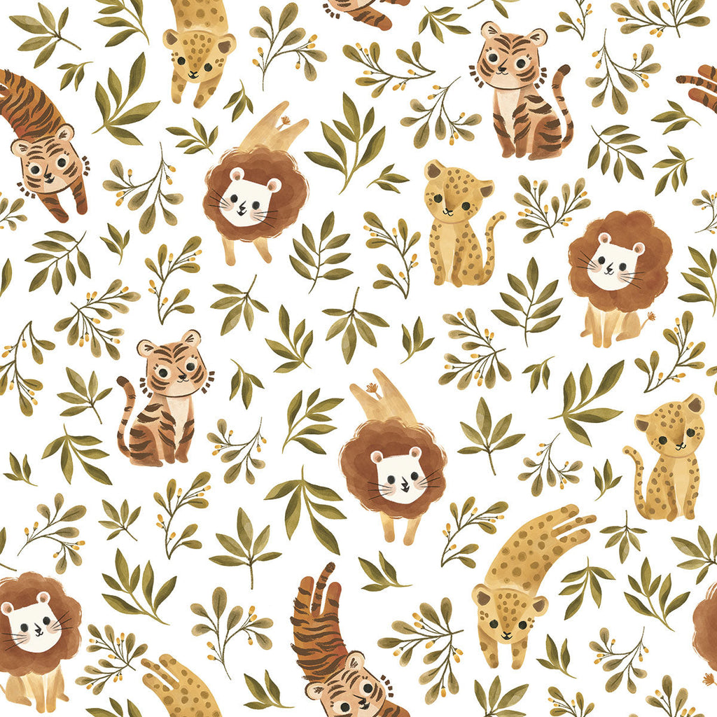 Little Cats Wallpaper by Lilipinso, available at Bobby Rabbit. Free UK Delivery over £75