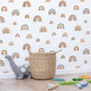 Lots of Rainbows Wallpaper by Lilipinso, available at Bobby Rabbit. Free UK Delivery over £75