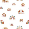 Lots of Rainbows Wallpaper by Lilipinso, available at Bobby Rabbit. Free UK Delivery over £75