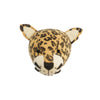 Mini Leopard Head to hang on the wall, made by Fiona Walker England and available at Bobby Rabbit. Free UK Delivery over £75
