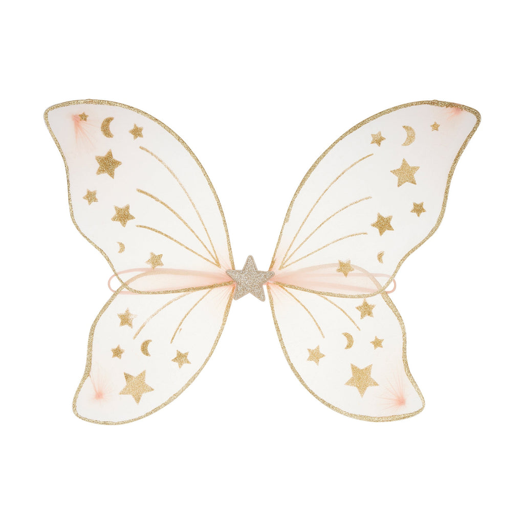 Magical Starry Night Wings - Pink dressing up accessory by Mimi and Lula, available at Bobby Rabbit. Free UK Delivery over £75