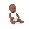 Miniland Baby Girl Doll 32cm - African, available at Bobby Rabbit. Free UK Delivery over £75