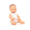 Miniland Baby Boy Doll 32cm - Asian, available at Bobby Rabbit. Free UK Delivery over £75