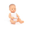 Miniland Baby Girl Doll 32cm - Asian, available at Bobby Rabbit. Free UK Delivery over £75