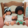 Miniland Toddler Dolls 38cm, available at Bobby Rabbit. Free UK Delivery over £75