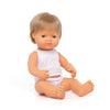 Miniland Toddler Boy Doll 38cm - Caucasian, available at Bobby Rabbit. Free UK Delivery over £75