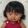 Miniland Toddler Girl Doll 38cm - Hispanic, available at Bobby Rabbit. Free UK Delivery over £75