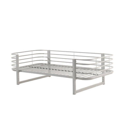 'Oscar' white Single Bed by Vipack, available at Bobby Rabbit. Free UK Delivery over £75