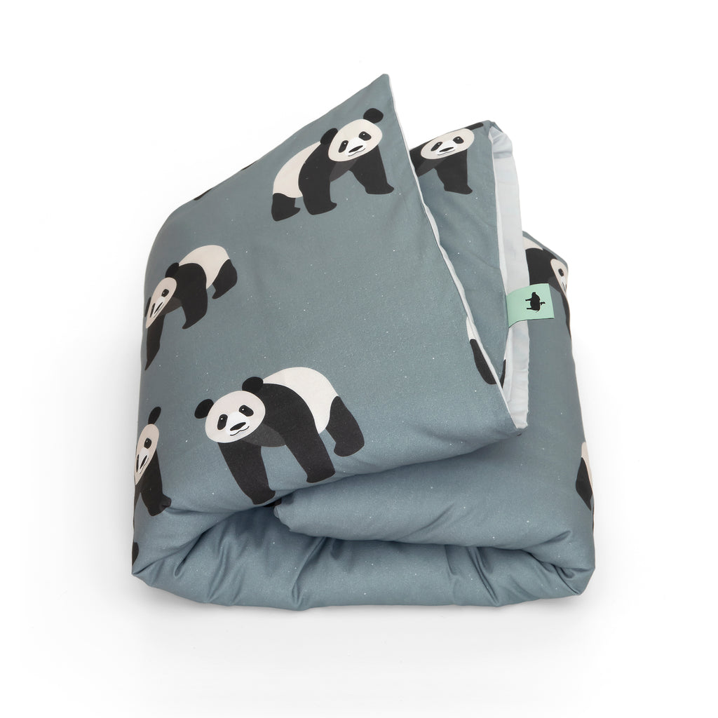 Panda Children's Bedding Set by Studio Ditte, available at Bobby Rabbit. Free UK Delivery over £75