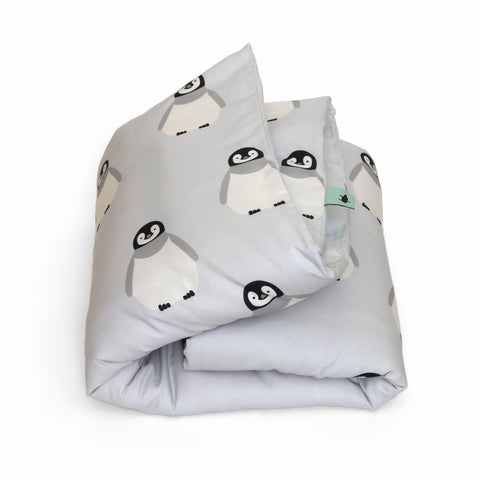 Penguin Children's Bedding Set by Studio Ditte, available at Bobby Rabbit. Free UK Delivery over £75