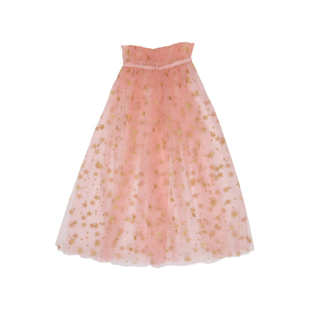 Pink Tulle Star Cape by Meri Meri, available at Bobby Rabbit. Free UK delivery over £75